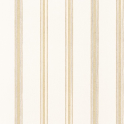 Anna French Beckley Stripe Wallpaper in Soft Gold